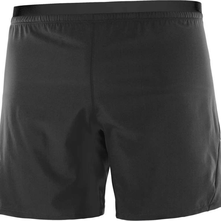 Black Salomon Cross 7'' No Liner Men's Shorts | IE MJ2789